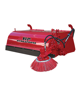 forward backward fb bucket broom hydrapower